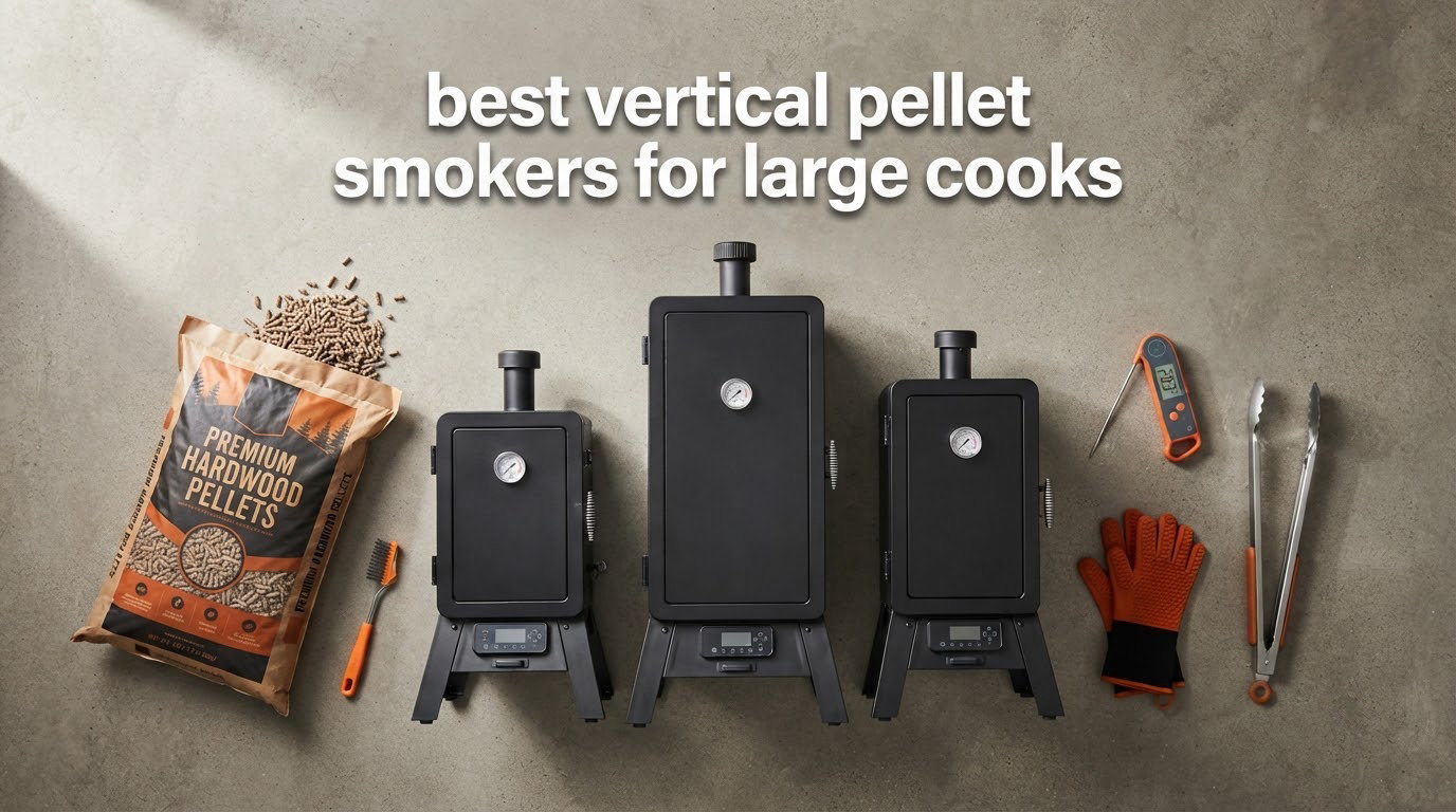 best vertical pellet smokers for large cooks