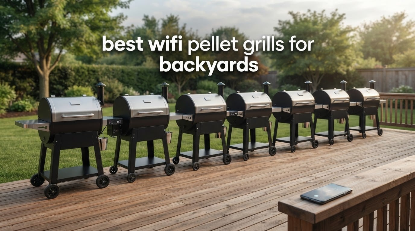 best wifi pellet grills for backyards