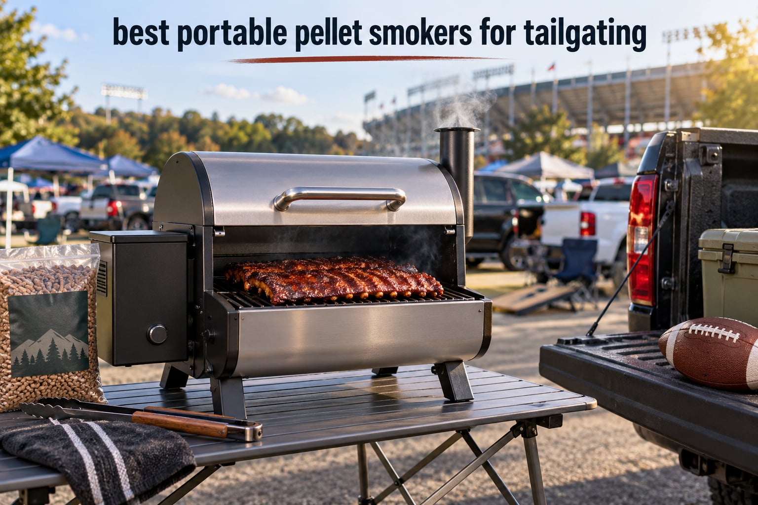 best portable pellet smokers for tailgating