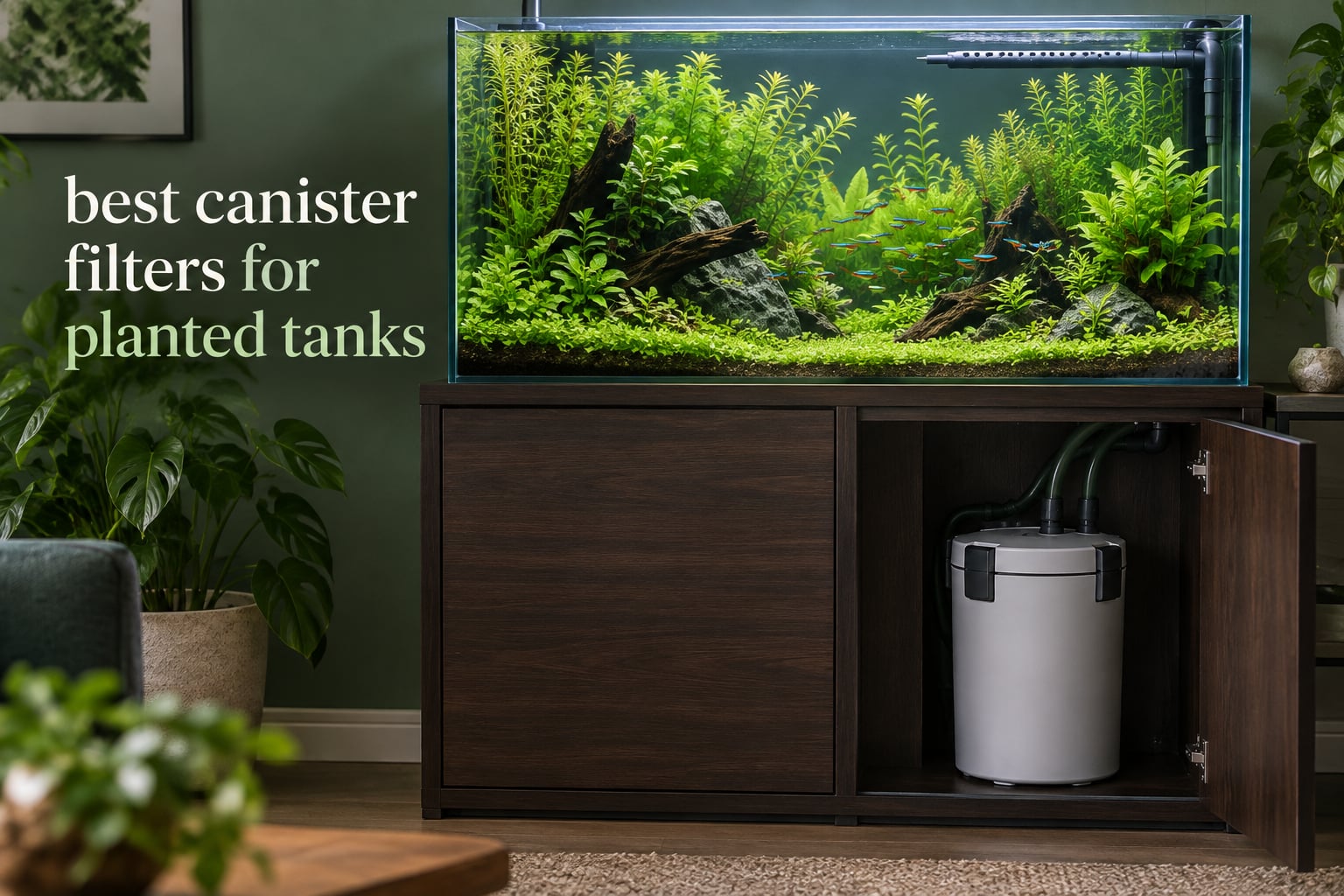 best canister filters for planted tanks
