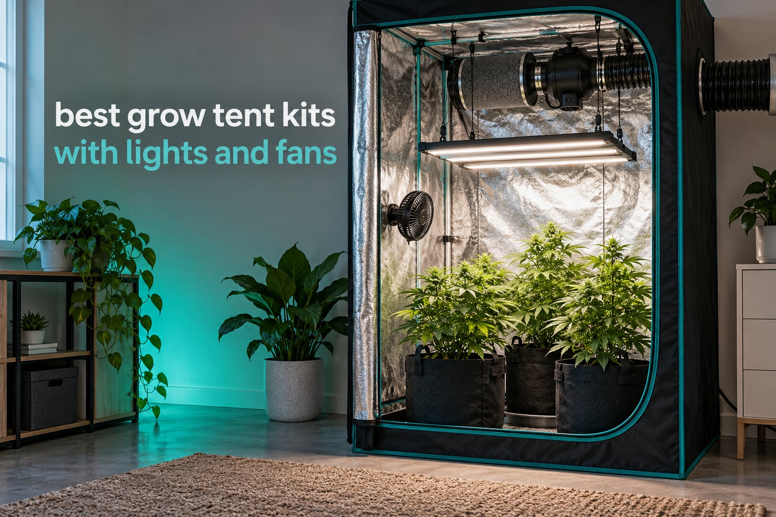 best grow tent kits with lights and fans