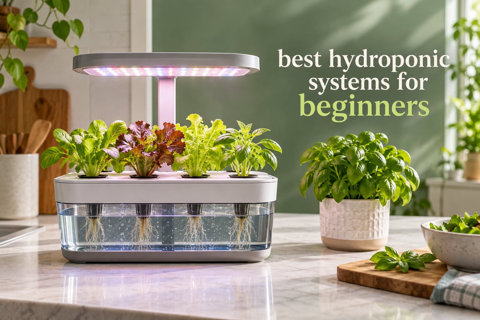 best hydroponic systems for beginners
