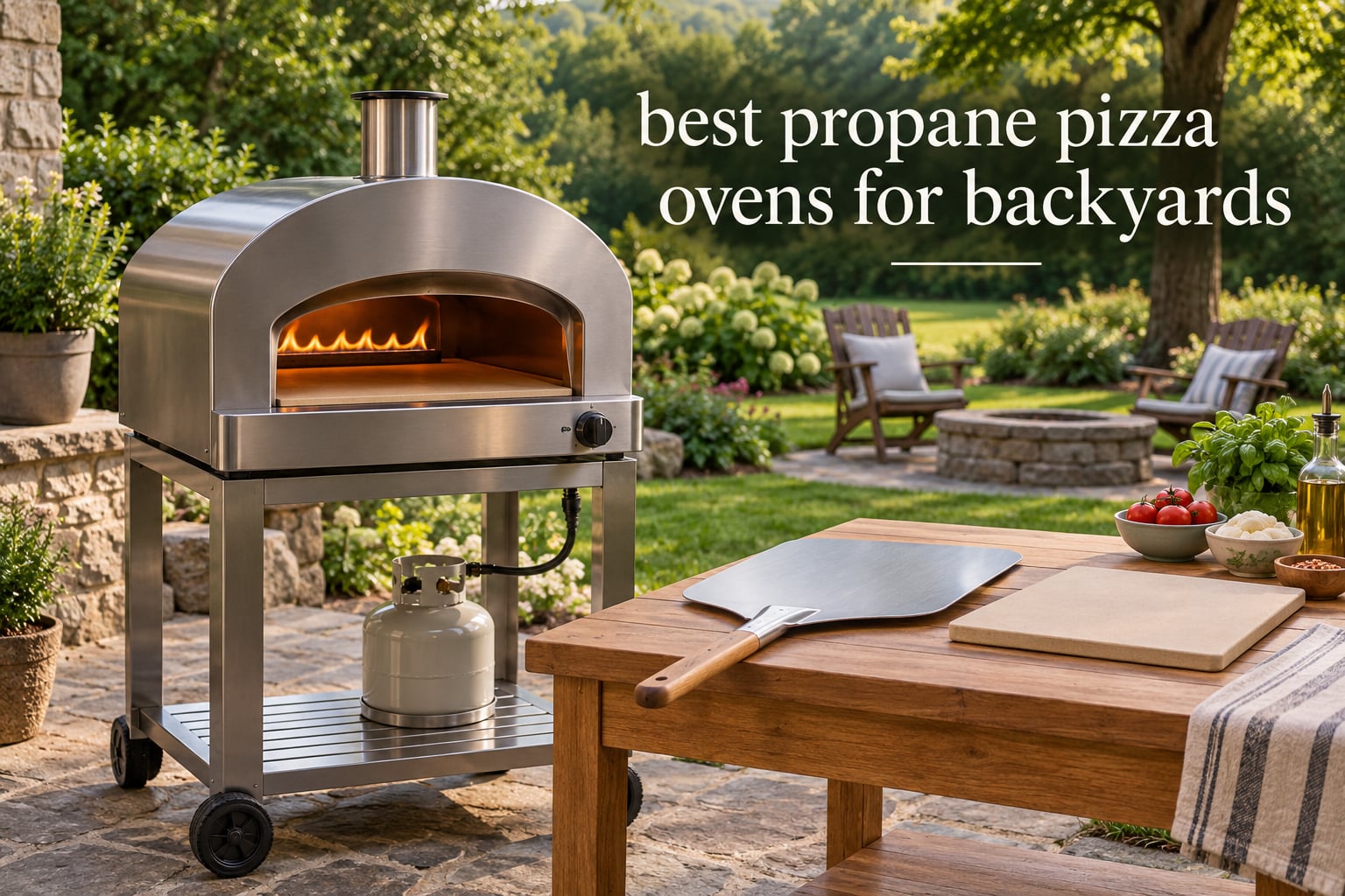 best propane pizza ovens for backyards